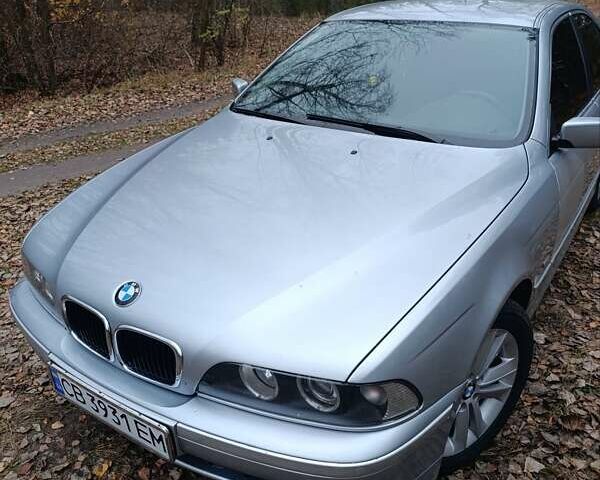 Серый БМВ 5 Серия, объемом двигателя 1.99 л и пробегом 389 тыс. км за 3800 $, фото 2 на Automoto.ua