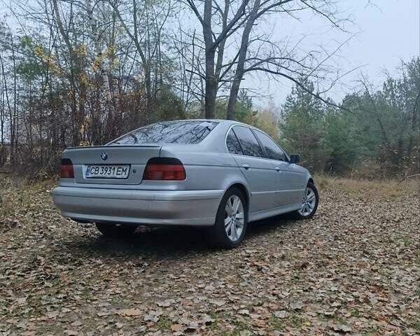 Серый БМВ 5 Серия, объемом двигателя 1.99 л и пробегом 389 тыс. км за 3800 $, фото 11 на Automoto.ua