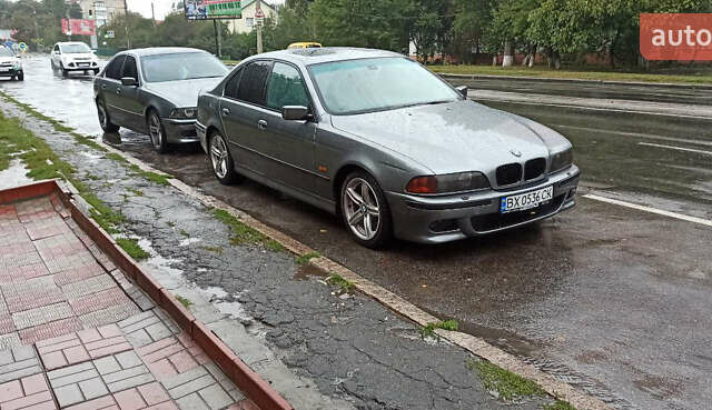 Серый БМВ 5 Серия, объемом двигателя 2.5 л и пробегом 414 тыс. км за 4400 $, фото 3 на Automoto.ua