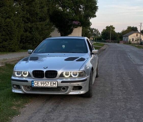 Серый БМВ 5 Серия, объемом двигателя 2.5 л и пробегом 400 тыс. км за 2800 $, фото 3 на Automoto.ua