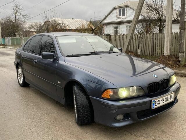 Серый БМВ 5 Серия, объемом двигателя 2.5 л и пробегом 300 тыс. км за 4600 $, фото 1 на Automoto.ua