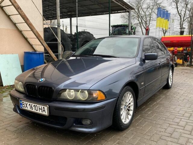 Серый БМВ 5 Серия, объемом двигателя 2.5 л и пробегом 300 тыс. км за 4600 $, фото 2 на Automoto.ua