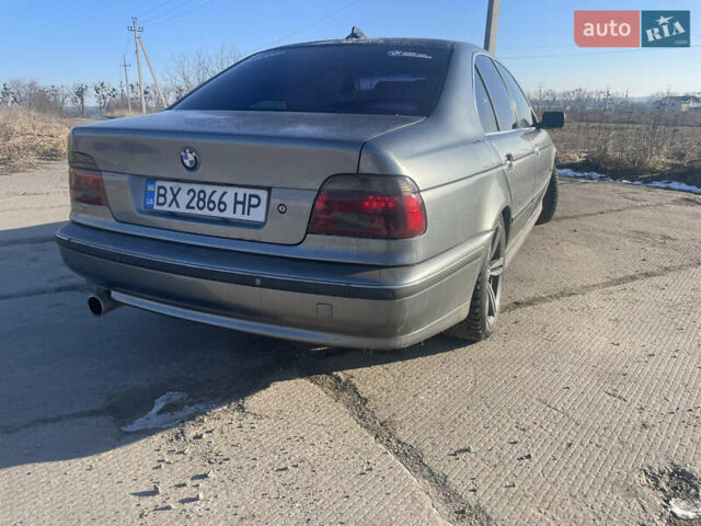 Серый БМВ 5 Серия, объемом двигателя 3 л и пробегом 630 тыс. км за 5800 $, фото 9 на Automoto.ua