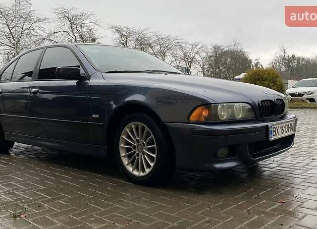 Серый БМВ 5 Серия, объемом двигателя 2.5 л и пробегом 500 тыс. км за 4600 $, фото 3 на Automoto.ua