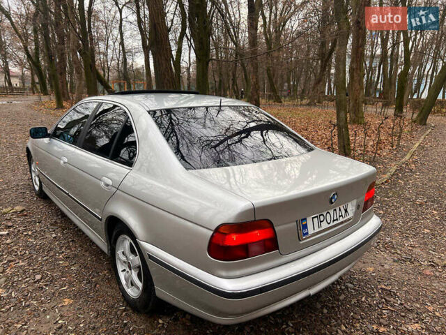 Серый БМВ 5 Серия, объемом двигателя 2.5 л и пробегом 300 тыс. км за 4300 $, фото 9 на Automoto.ua