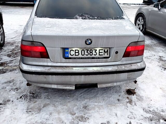 Сірий БМВ 5 Серія, об'ємом двигуна 2 л та пробігом 316 тис. км за 3800 $, фото 1 на Automoto.ua