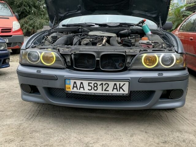 Серый БМВ 5 Серия, объемом двигателя 3 л и пробегом 438 тыс. км за 4000 $, фото 6 на Automoto.ua