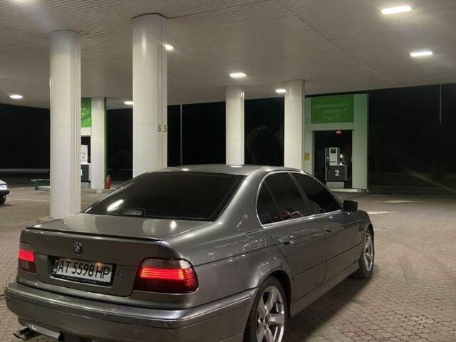 Серый БМВ 5 Серия, объемом двигателя 2.5 л и пробегом 370 тыс. км за 4757 $, фото 2 на Automoto.ua