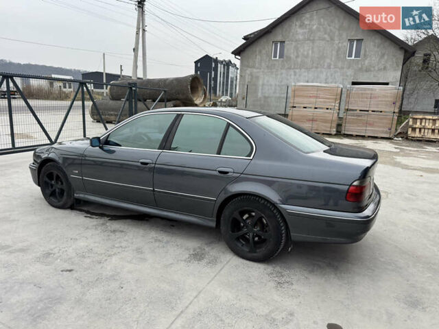 Серый БМВ 5 Серия, объемом двигателя 3 л и пробегом 320 тыс. км за 5550 $, фото 10 на Automoto.ua