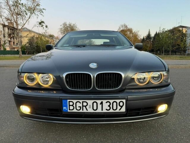 Серый БМВ 5 Серия, объемом двигателя 2 л и пробегом 303 тыс. км за 4000 $, фото 4 на Automoto.ua