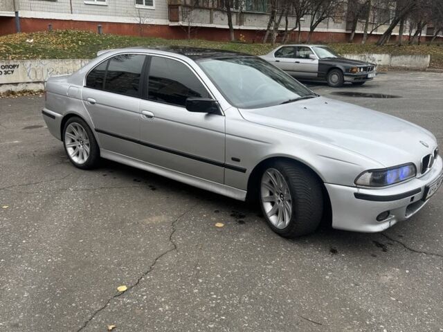 Серый БМВ 5 Серия, объемом двигателя 2.2 л и пробегом 333 тыс. км за 3500 $, фото 1 на Automoto.ua