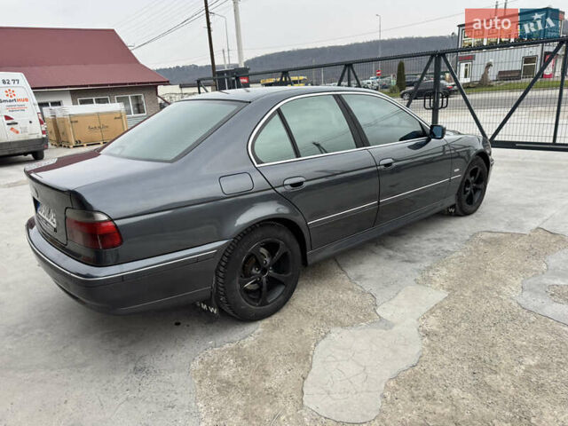 Серый БМВ 5 Серия, объемом двигателя 3 л и пробегом 320 тыс. км за 5550 $, фото 7 на Automoto.ua