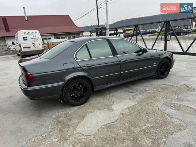 Серый БМВ 5 Серия, объемом двигателя 3 л и пробегом 320 тыс. км за 5550 $, фото 11 на Automoto.ua