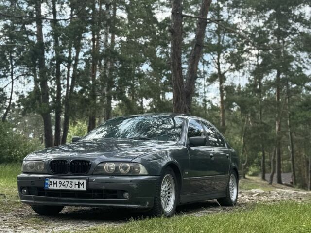 Серый БМВ 5 Серия, объемом двигателя 2.5 л и пробегом 350 тыс. км за 3650 $, фото 5 на Automoto.ua