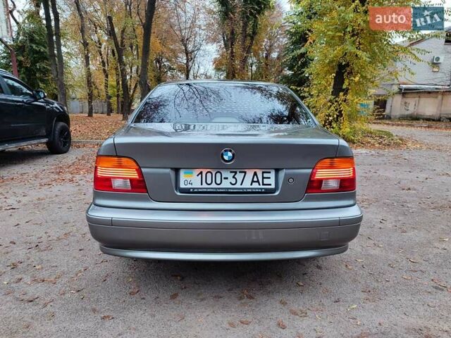 Серый БМВ 5 Серия, объемом двигателя 2 л и пробегом 440 тыс. км за 5950 $, фото 12 на Automoto.ua