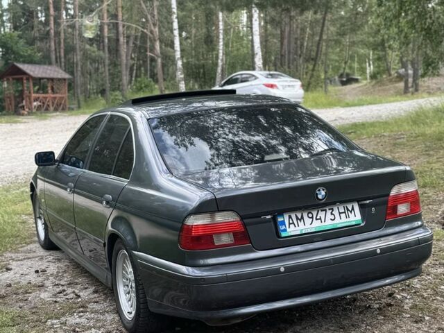 Серый БМВ 5 Серия, объемом двигателя 2.5 л и пробегом 350 тыс. км за 3650 $, фото 7 на Automoto.ua
