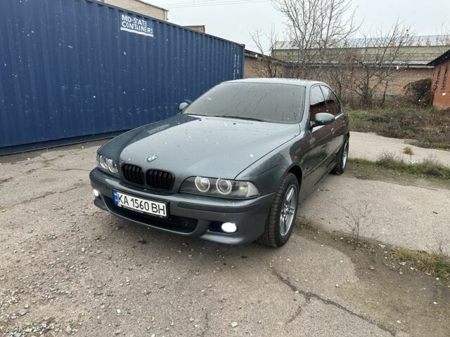 Серый БМВ 5 Серия, объемом двигателя 2.2 л и пробегом 445 тыс. км за 4900 $, фото 1 на Automoto.ua