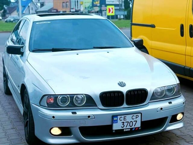 Серый БМВ 5 Серия, объемом двигателя 2.5 л и пробегом 398 тыс. км за 3500 $, фото 2 на Automoto.ua