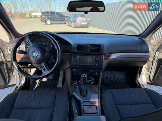 Серый БМВ 5 Серия, объемом двигателя 3 л и пробегом 425 тыс. км за 5500 $, фото 18 на Automoto.ua