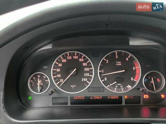 Серый БМВ 5 Серия, объемом двигателя 3 л и пробегом 680 тыс. км за 8200 $, фото 10 на Automoto.ua
