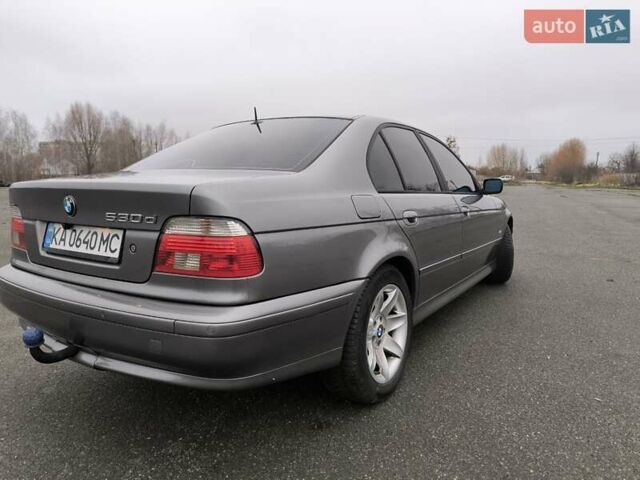 Серый БМВ 5 Серия, объемом двигателя 3 л и пробегом 680 тыс. км за 8200 $, фото 4 на Automoto.ua