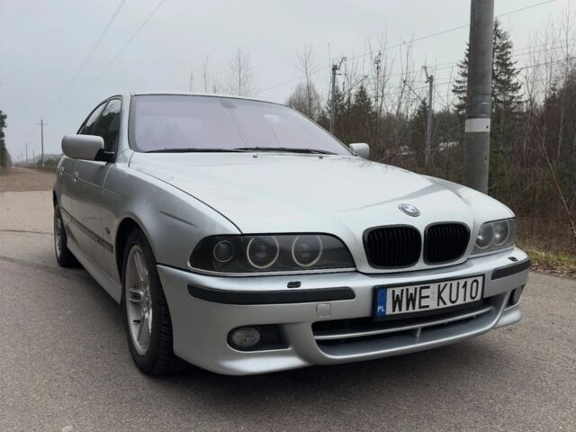 Серый БМВ 5 Серия, объемом двигателя 3 л и пробегом 231 тыс. км за 1800 $, фото 1 на Automoto.ua