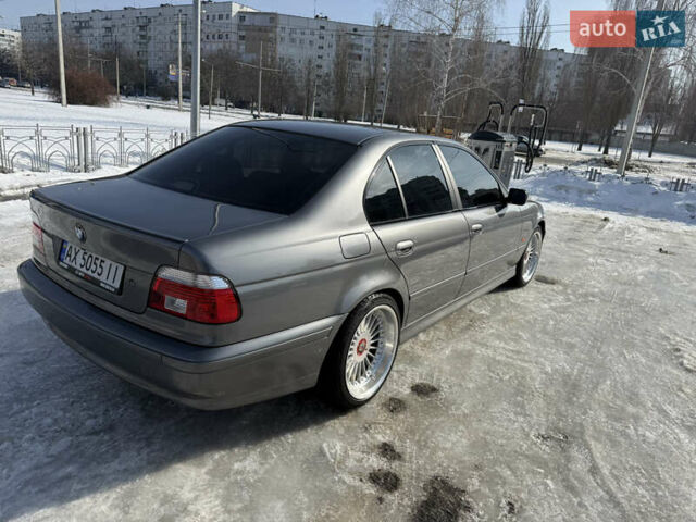 Серый БМВ 5 Серия, объемом двигателя 2.2 л и пробегом 249 тыс. км за 7500 $, фото 2 на Automoto.ua