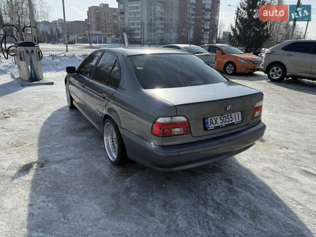 Серый БМВ 5 Серия, объемом двигателя 2.2 л и пробегом 249 тыс. км за 7500 $, фото 1 на Automoto.ua