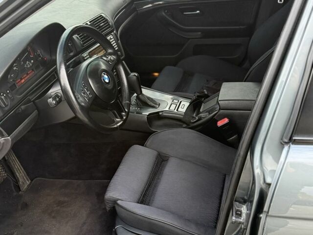 Серый БМВ 5 Серия, объемом двигателя 3 л и пробегом 370 тыс. км за 8500 $, фото 6 на Automoto.ua