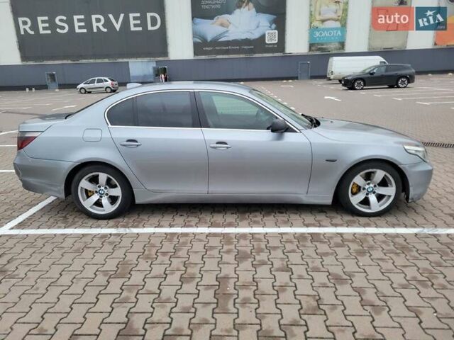 Серый БМВ 5 Серия, объемом двигателя 3 л и пробегом 362 тыс. км за 6800 $, фото 2 на Automoto.ua