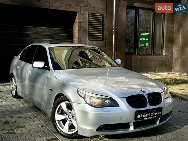 Серый БМВ 5 Серия, объемом двигателя 2.2 л и пробегом 356 тыс. км за 7299 $, фото 2 на Automoto.ua