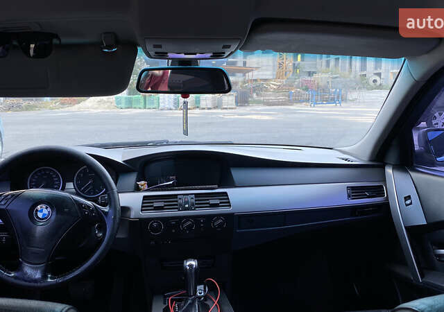 Серый БМВ 5 Серия, объемом двигателя 2.5 л и пробегом 400 тыс. км за 7200 $, фото 2 на Automoto.ua