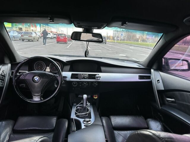 Серый БМВ 5 Серия, объемом двигателя 3 л и пробегом 317 тыс. км за 7800 $, фото 5 на Automoto.ua