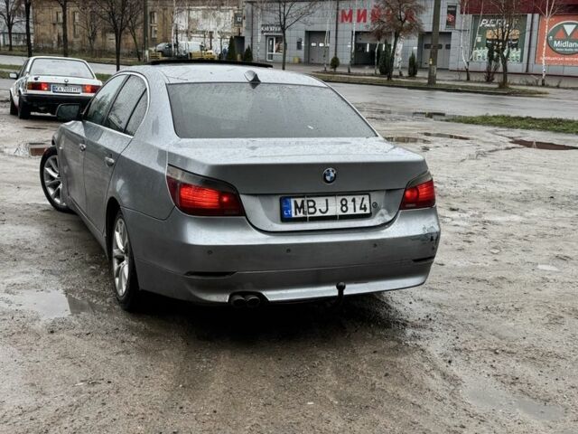 Серый БМВ 5 Серия, объемом двигателя 3 л и пробегом 3 тыс. км за 4400 $, фото 4 на Automoto.ua