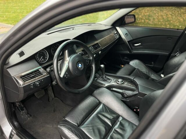 Сірий БМВ 5 Серія, об'ємом двигуна 3 л та пробігом 130 тис. км за 4700 $, фото 6 на Automoto.ua