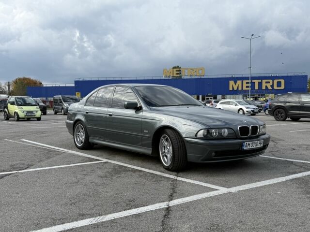 Серый БМВ 5 Серия, объемом двигателя 3 л и пробегом 370 тыс. км за 8500 $, фото 3 на Automoto.ua