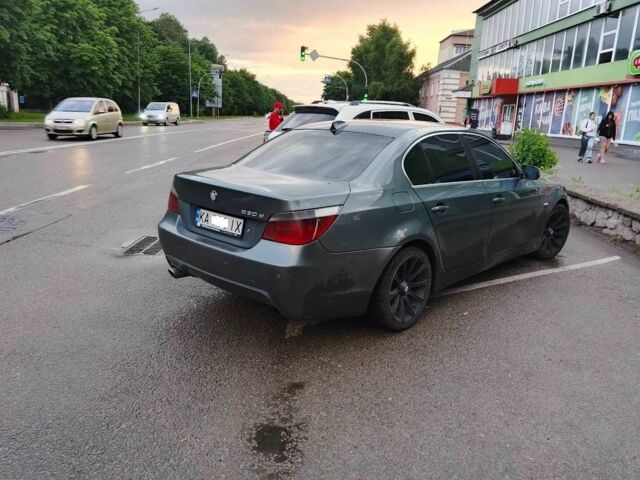 Серый БМВ 5 Серия, объемом двигателя 3 л и пробегом 335 тыс. км за 5500 $, фото 3 на Automoto.ua