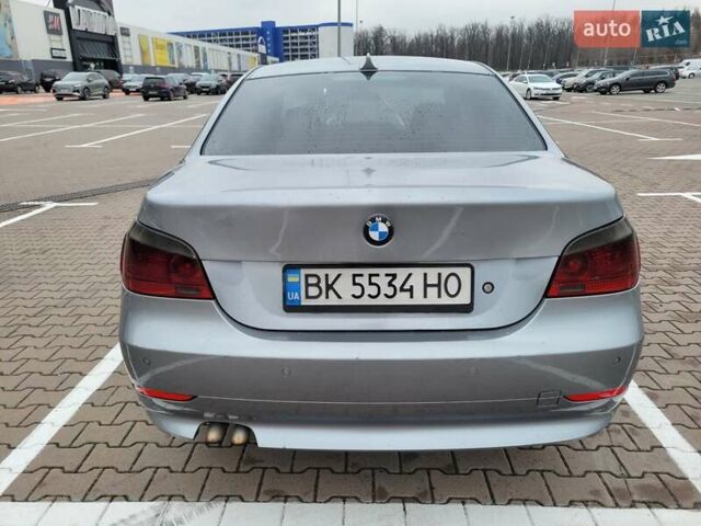 Серый БМВ 5 Серия, объемом двигателя 3 л и пробегом 362 тыс. км за 6800 $, фото 4 на Automoto.ua