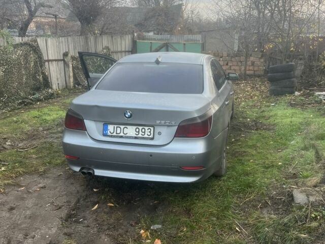 Серый БМВ 5 Серия, объемом двигателя 3 л и пробегом 3 тыс. км за 3779 $, фото 1 на Automoto.ua