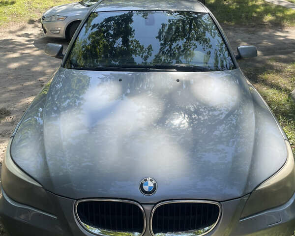 Серый БМВ 5 Серия, объемом двигателя 2.5 л и пробегом 372 тыс. км за 8300 $, фото 2 на Automoto.ua