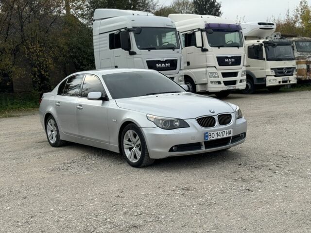 Серый БМВ 5 Серия, объемом двигателя 2.2 л и пробегом 295 тыс. км за 5900 $, фото 1 на Automoto.ua