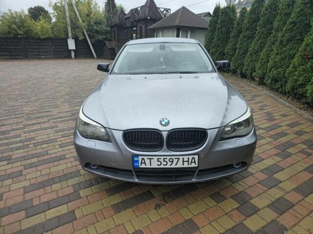 Серый БМВ 5 Серия, объемом двигателя 3 л и пробегом 279 тыс. км за 8200 $, фото 1 на Automoto.ua