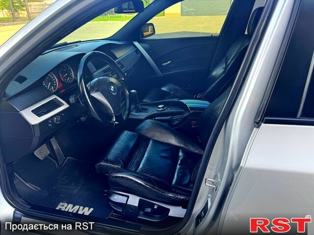 Серый БМВ 5 Серия, объемом двигателя 3 л и пробегом 336 тыс. км за 8700 $, фото 8 на Automoto.ua