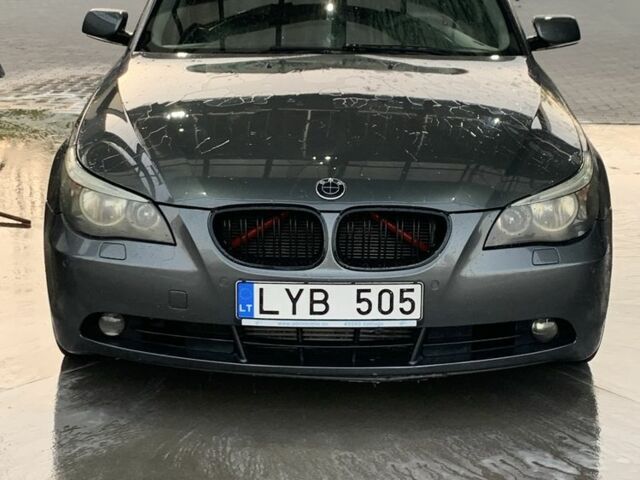 Серый БМВ 5 Серия, объемом двигателя 2.5 л и пробегом 380 тыс. км за 4700 $, фото 6 на Automoto.ua