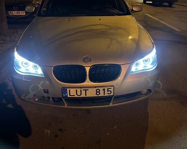 Серый БМВ 5 Серия, объемом двигателя 2 л и пробегом 341 тыс. км за 4200 $, фото 4 на Automoto.ua