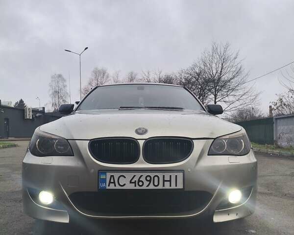 Серый БМВ 5 Серия, объемом двигателя 2 л и пробегом 360 тыс. км за 7300 $, фото 4 на Automoto.ua