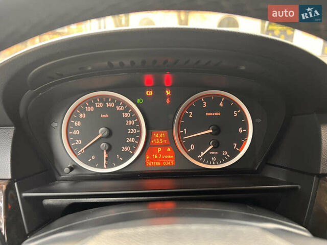 Серый БМВ 5 Серия, объемом двигателя 3 л и пробегом 245 тыс. км за 8400 $, фото 13 на Automoto.ua