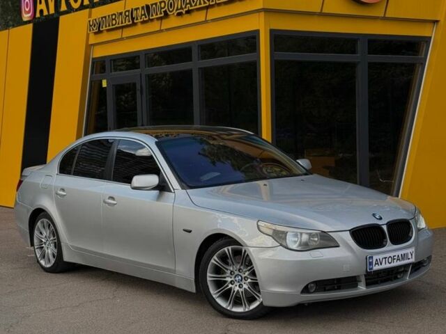 Серый БМВ 5 Серия, объемом двигателя 3 л и пробегом 350 тыс. км за 5700 $, фото 2 на Automoto.ua