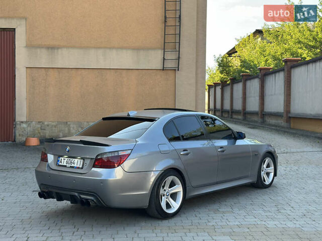 Серый БМВ 5 Серия, объемом двигателя 3 л и пробегом 297 тыс. км за 11000 $, фото 6 на Automoto.ua