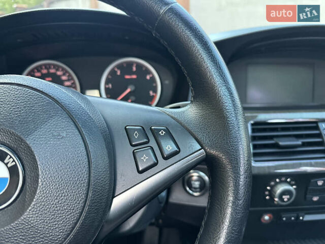 Серый БМВ 5 Серия, объемом двигателя 3 л и пробегом 297 тыс. км за 11000 $, фото 27 на Automoto.ua